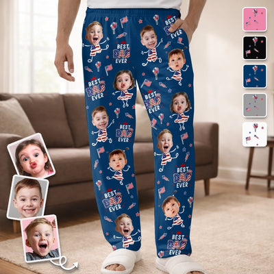 Custom Photo Pajama Pants - Personalized Mother's Day, Father's Day Gifts For Mom, Grandma, Dad, Grandpa - Relax Mode On Every Night