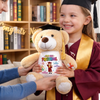 Custom Graduation Plush Bear - Personalized Graduation Gifts For Kids - Future Legend In A Tiny Cap