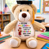 Custom Graduation Plush Bear - Personalized Graduation Gifts For Kids - Little Grad With Big Confidence