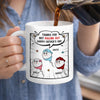Custom Mug - Personalized Father's Day Birthday Gifts For Dad, Grandpa - Thanks For Not Giving Up On Me