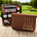 Custom Golf Bag - Personalized Father's Day Birthday Golf Gifts For Dad, Grandpa - Chasing Sunshine And Birdies