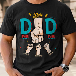 Custom Unisex T-shirt, Premium T-shirt, Hoodie – Personalized Father's Day Birthday Gifts For Dad, Grandpa – Thunder Punch