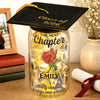 Custom Money Holder Mason Jar Light - Personalized Graduation Gifts For Him, Her - She’s Becoming Everything She Dreamed Of