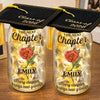 Custom Money Holder Mason Jar Light - Personalized Graduation Gifts For Him, Her - She’s Becoming Everything She Dreamed Of
