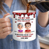 Custom 3D Inflated Effect Printed Mug - Personalized Father's Day Gifts For Son - Raised A Great Dad