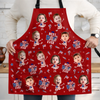 Custom Photo Apron With Pocket - Personalized Father's Day Gifts For Dad, Grandpa - Backyard Legend Status