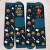 Custom Crew Socks - Personalized Graduation Gifts For Him, Her - Too Cool For School