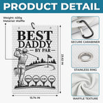 Custom Golf Towel - Personalized Father's Day Birthday Golf Gifts For Dad, Grandpa - The Real Golf Champ