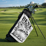 Custom Golf Towel - Personalized Father's Day Birthday Golf Gifts For Dad, Grandpa - The Real Golf Champ