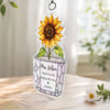 Custom Window Hanging Suncatcher Ornament - Personalized Birthday Gifts For Teachers - Growing With Gratitude