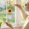 Custom Window Hanging Suncatcher Ornament - Personalized Birthday Gifts For Teachers - Growing With Gratitude