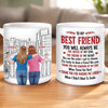 Custom 3D Inflated Effect Printed Mug - Personalized Best Friend Birthday Gifts For Women, Besties, Sisters, BFF -  My Laugh Therapist