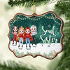 You Are My Person - You Will Always Be My Person - Personalized Custom Benelux Shaped Wood Christmas Ornament