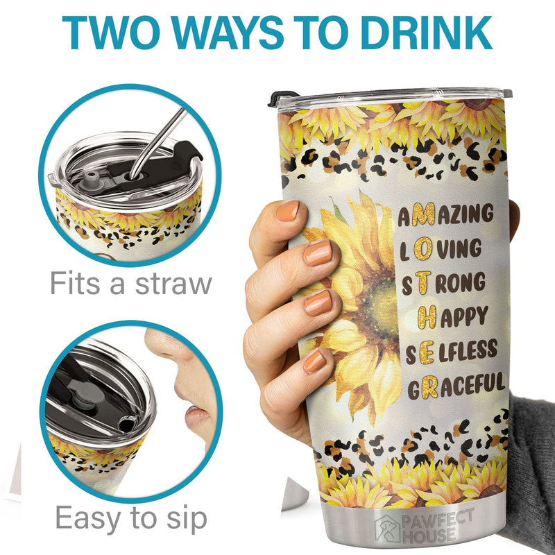 What Is Mother Stands For, Best Mom Ever - Tumbler - To My Mom, Gift For Mom, Mom Gift From Daughter And Son, Birthday Gift For Mom