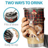 A Little Bit Of Crazy, A Little Bit Loud And A Whole Lot Of Love - Tumbler - Christmas Gift For Family, Couple, Friends, Christmas Decoration, Holiday Gift