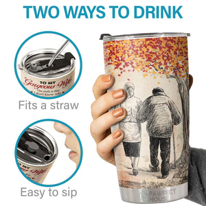 I Don't Know Why I Love You I Just Know I Love You A Lot - Tumbler - To My Wife, Gift For Wife, Anniversary, Engagement, Wedding, Marriage Gift