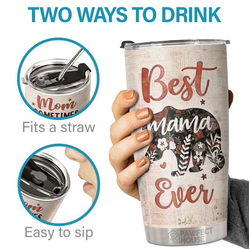 Sometimes You Forget You're Awesome So This Is Your Reminder - Tumbler - To My Mom, Gift For Mom, Mom Gift From Daughter And Son, Birthday Gift For Mom