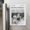 Custom Photo Acrylic Fridge Magnet - Personalized Father's Day Birthday Gifts For Dad, Grandpa - The Best Dad Days Begin Now