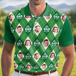 Custom Photo All Over Print Polo Shirt - Personalized Father's Day Birthday Golf Gifts For Dad, Grandpa, Golfers - Golf Days Are The Best Days