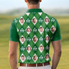 Custom Photo All Over Print Polo Shirt - Personalized Father's Day Birthday Golf Gifts For Dad, Grandpa - Golf Days Are The Best Days