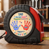 Custom Tape Measure - Personalized Father's Day Birthday Gifts For Dad, Grandpa - Dad Always Keeps Us Strong