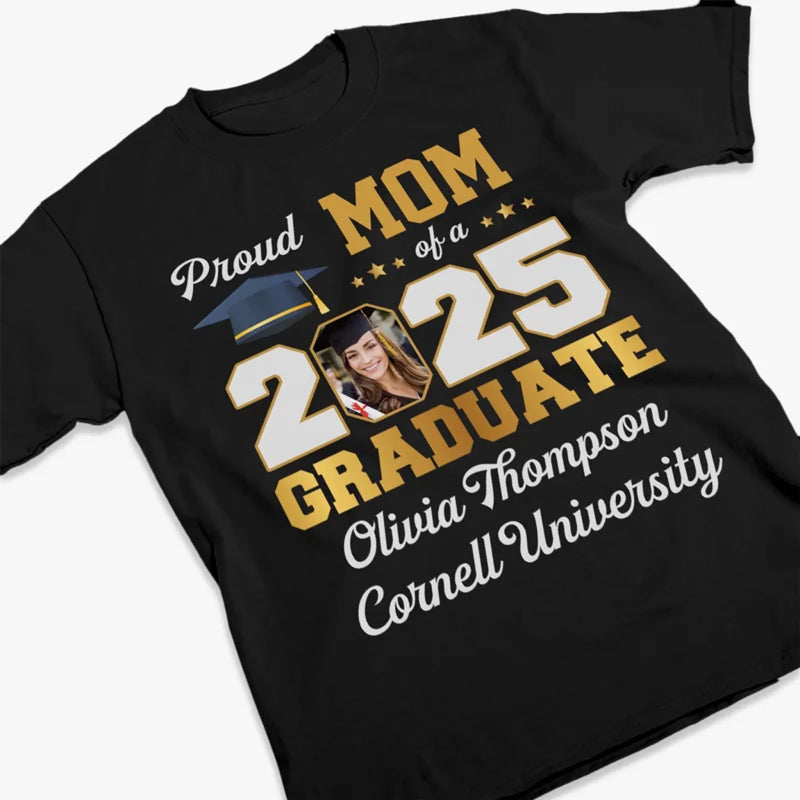 Custom Photo From Little Steps To Big Leaps - Family Personalized Custom Unisex T-shirt, Premium T-shirt, Hoodie - Graduation Gift For Family Members, Siblings, Brothers, Sisters