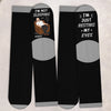 Custom Crew Socks - Personalized Father's Day Gifts For Dad, Grandpa - Professional Eye Rester