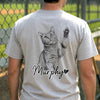 Custom Photo Unisex T-shirt - Personalized Father's Day Birthday Gifts For Dog Cat Lovers, Dog Dad And Mom, Cat Owners - Home Is Where My Pets Are