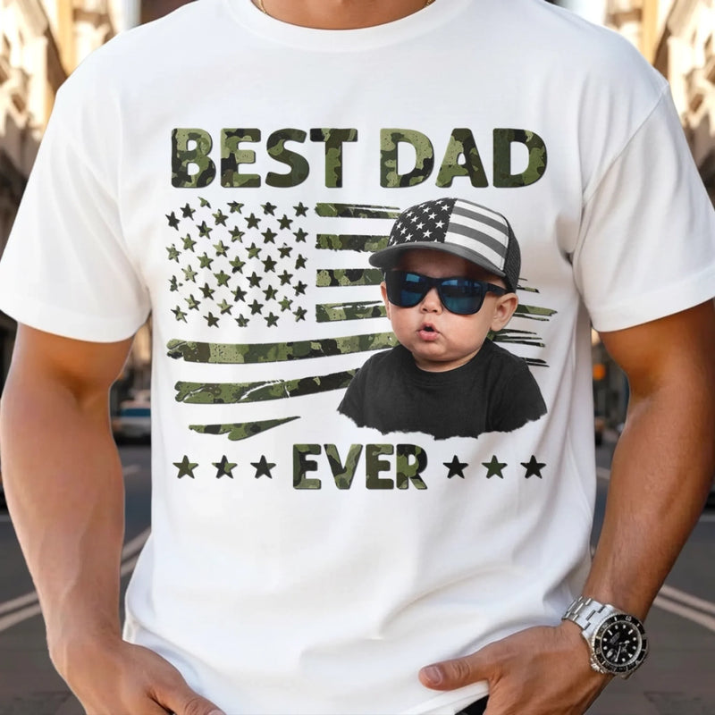 Custom Photo Unisex T-shirt, Premium T-shirt, Hoodie - Personalized Father's Day Birthday Gifts For Dad, Grandpa - Dad Makes Life Extra Special