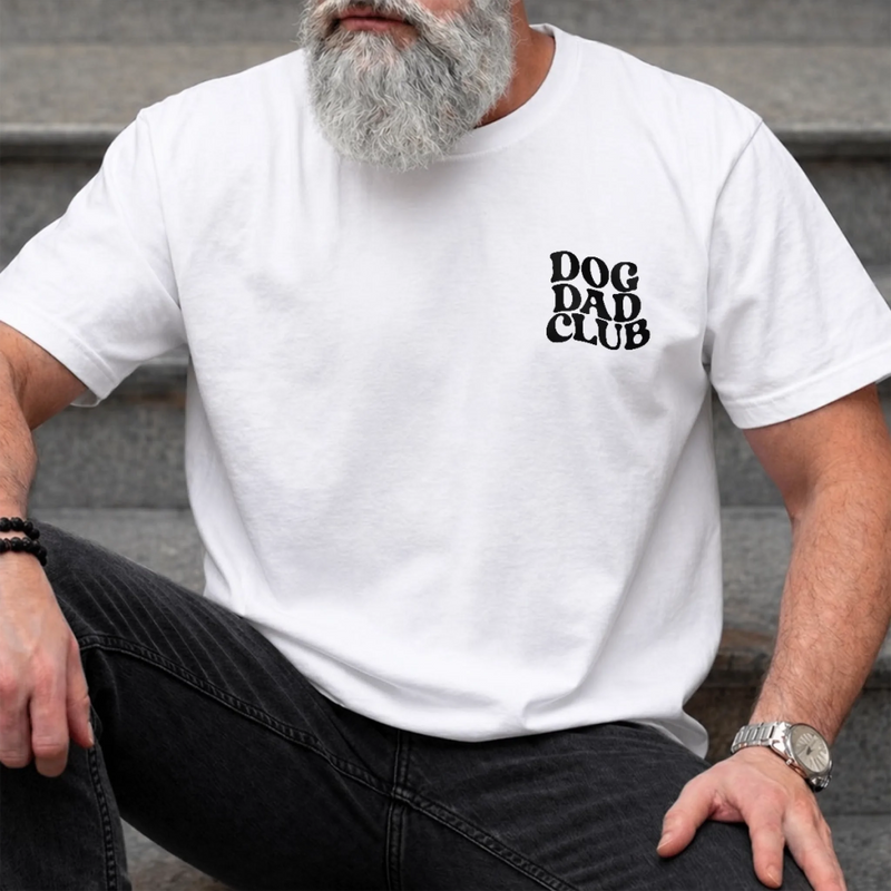 Custom Photo Unisex T-shirt - Personalized Father's Day Birthday Gifts For Dog Cat Lovers, Dog Dad And Mom, Cat Owners - Fur Real Besties