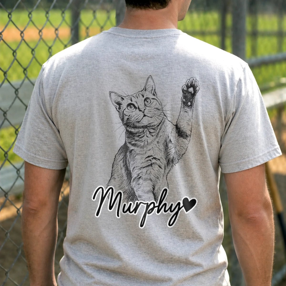 Custom Photo Unisex T-shirt - Personalized Father's Day Birthday Gifts For Dog Cat Lovers, Dog Dad And Mom, Cat Owners - Fur Real Besties