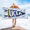 Custom Beach Towel - Personalized Summer Vacation And Travel, Graduation Gifts For Best Friends, Family - Straight Outta Graduation Season