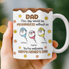 Custom 3D Inflated Effect Printed Mug - Personalized Father's Day Birthday Gifts For Dad, Grandpa - Delight In Every Sip