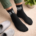 Custom Crew Socks - Personalized Father's Day Birthday Gifts For New Dads, New Grandpas - New Adventures Await