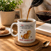 Custom 3D Inflated Effect Printed Mug - Personalized Father's Day Gifts For Dog Cat Lovers, Dog Dad And Mom, Cat Owners - Thanks For Handling All My Chaos