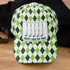 Custom Hat, All Over Print Classic Cap - Personalized Birthday Golf Gifts For Dad, Grandpa - Golf Is My Happy Hour