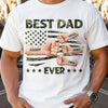 Custom Unisex T-shirt, Premium T-shirt, Hoodie - Personalized Father's Day Gifts For Dad, Grandpa - Our Hero, Our Dad