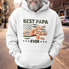 Custom Unisex T-shirt, Premium T-shirt, Hoodie - Personalized Father's Day Gifts For Dad, Grandpa - Our Hero, Our Dad