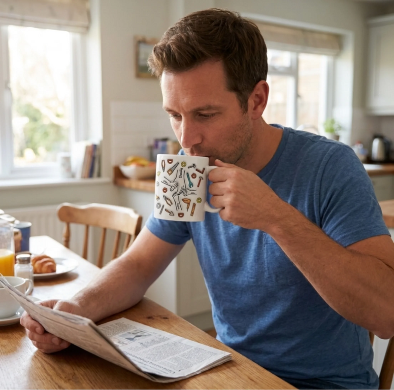 A Father Carries Pictures Where His Money Used To Be - Family Personalized Custom 3D Inflated Effect Printed Mug - Father's Day, Gift For Dad, Grandpa