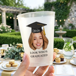 Custom Photo Graduation Cups - Personalized Graduation Gifts For Him, Her - Ready To Shine