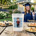 Custom Graduation Cups - Personalized Graduation Gifts For Him, Her - Finally Done Let’s Party