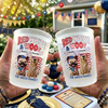 Custom Party Cups - Personalized America 250th Anniversary Gifts For Dog Lovers, Dog Dad And Mom - Paws Make Everything Better