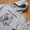 Custom Photo Unisex T-shirt, Premium T-shirt, Hoodie - Personalized Father's Day Gifts For Dog Cat Lovers, Dog Dad And Mom, Cat Owners - My Pet My Little Happiness