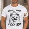 Custom Photo Unisex T-shirt, Premium T-shirt, Hoodie - Personalized Father's Day Gifts For Dog Cat Lovers, Dog Dad And Mom, Cat Owners - My Pet My Little Happiness