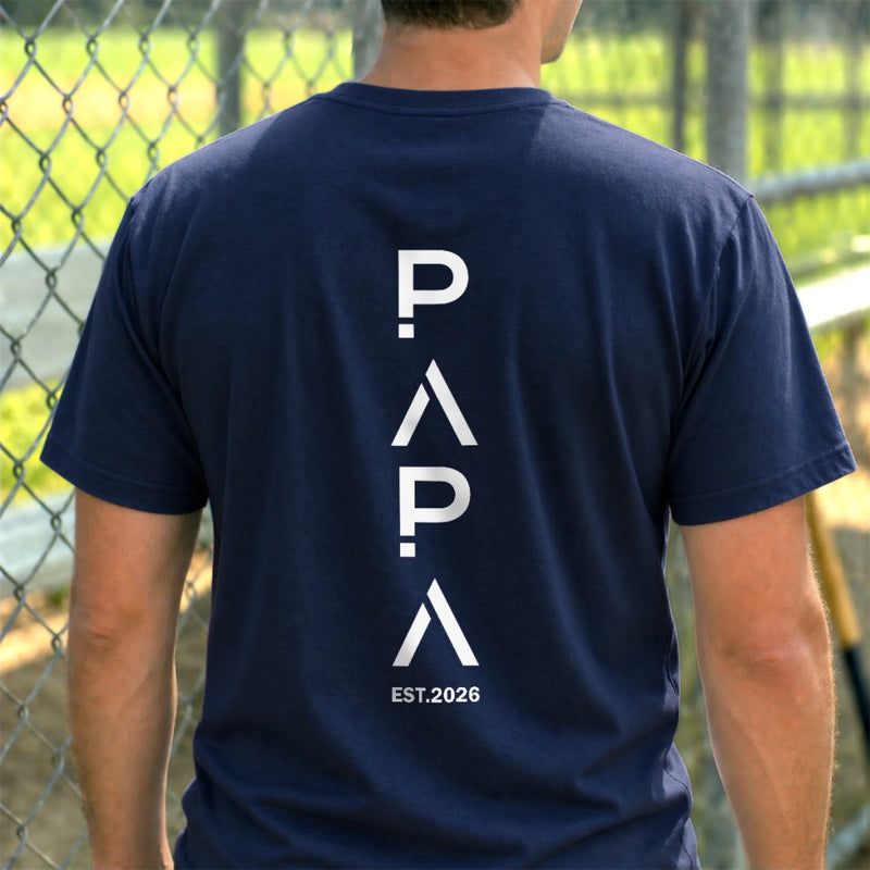 Custom Unisex T-shirt - Personalized Father's Day Birthday Gifts For Dad, Grandpa - My First Hero My Forever Friend