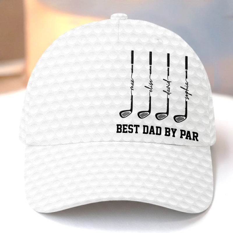 Custom Hat, All Over Print Classic Cap - Personalized Birthday Golf Gifts For Dad, Grandpa - Weekend Forecast Golf