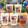 Custom Party Cups - Personalized America 250th Anniversary Gifts For Mom, Dad, Brother, Sister, Kids - 1776 Energy Activated