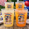 Custom Party Cups - Personalized America 250th Anniversary Gifts For Dog Lovers, Dog Dad And Mom - Party Like A Patriot Pup