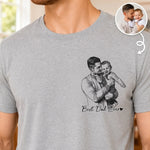 Custom Photo T-shirt, Hoodie - Personalized Father's Day Birthday Gifts For Dad, New Dads, Grandpa - Dad, You’re One Of A Kind