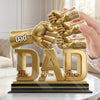 Custom Acrylic Plaque - Personalized Father's Day Birthday Gifts For Dad, Grandpa - Your Strength Grows Us